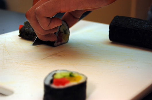 Cutting the Sushi