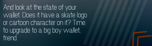 Article quote - does your wallet have a skate logo on it