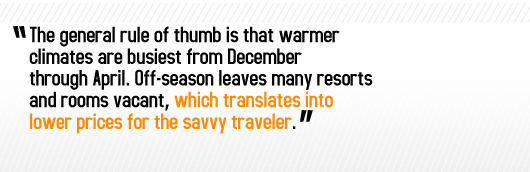 Article quote - translates into lower prices for the savvy traveler
