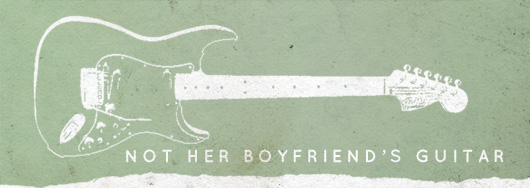 Not her boyfriends guitar