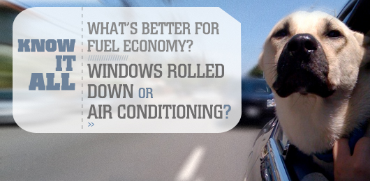 Know It All: What’s Better for Fuel Economy — Windows Rolled Down or Air Conditioning?