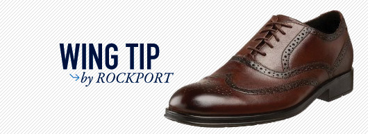 Wing tip by rockport