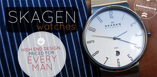 Skagen Watches:  High End Design, Priced for Every Man