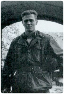 An old photo of Richard Winters