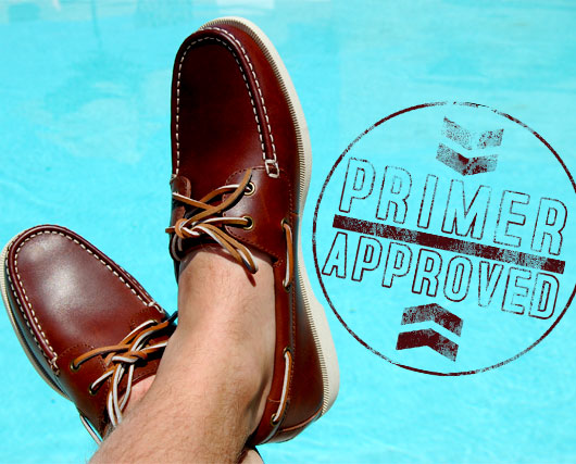 Boat shoes primer approved