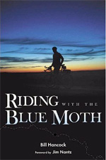 Riding with the blue moth cover