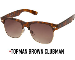 A close up of sunglasses, by topman