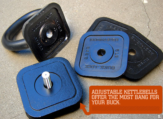 Adjustable kettlebell