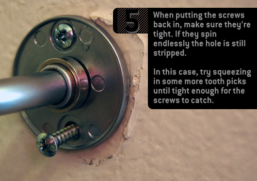 how to fix a stripped screw part 5