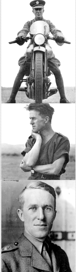 T. E. Lawrence looking at the camera