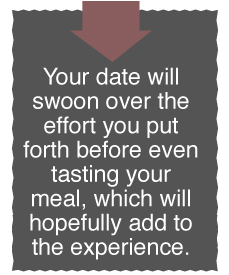 Article text - your date will swoon over the effort