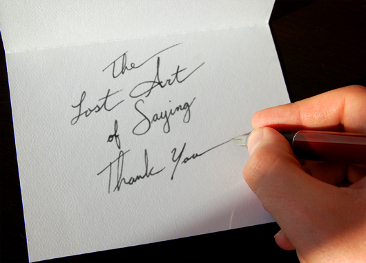 The Lost Art of Saying ‘Thank You’
