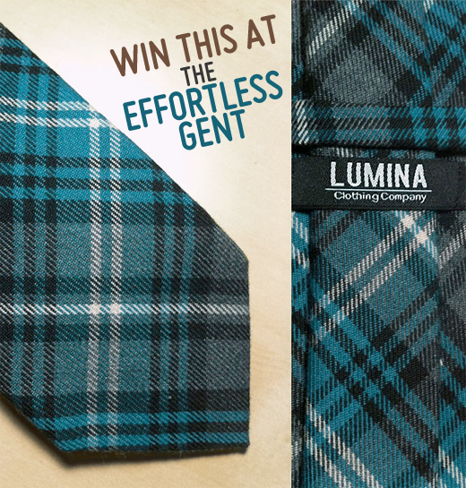 The effortless gent Lumina tie