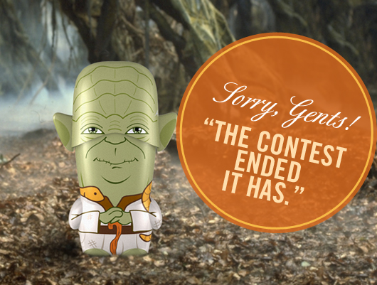 Yoda usb contest ended