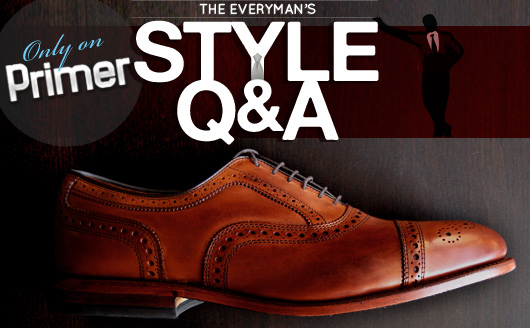 Style Q&A: Socks Matching Pants, Which Buttons Count on a Polo, and Options for Brown Lace Ups