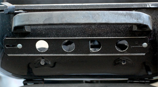 Vents on a grill