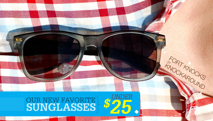 New Favorite sunglasses under 25 - gray knockaround