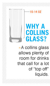 Why use a collins glass