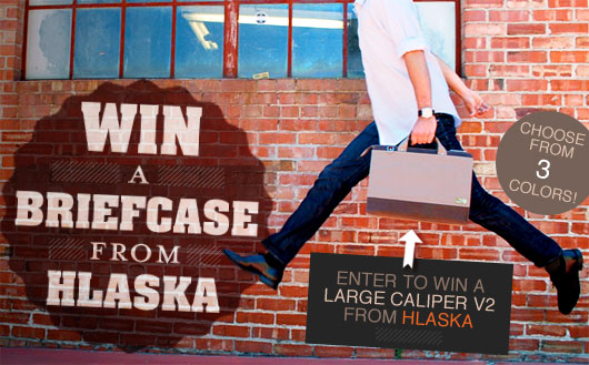 Enter to Win a Hlaska Caliper V2 Briefcase!