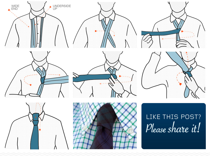 how to tie a kelvin tie knot