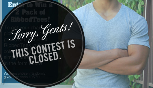 Sorry gents, contest is closed