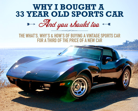 Antique Sports Cars 33 year old sports car and