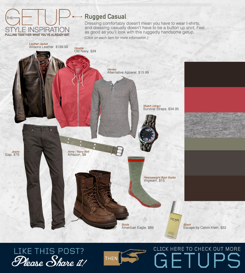 The Getup Rugged Casual outfit inspiration