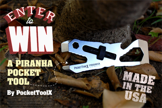 Enter to Win a Piranha Tool by PocketToolX!