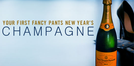 Your First Fancy Pants New Year’s Champagne