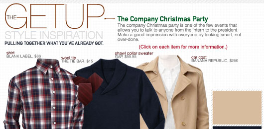 The Getup: The Company Christmas Party