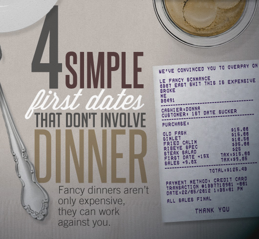 4 Simple First Dates That Don’t Involve Dinner