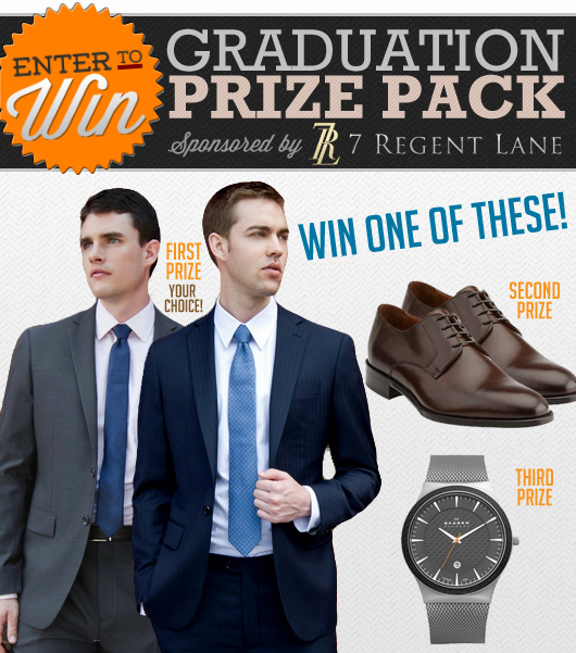 Enter to Win 1 of 3 Prizes in Our Graduation Prize Pack Sponsored by 7 Regent Lane!
