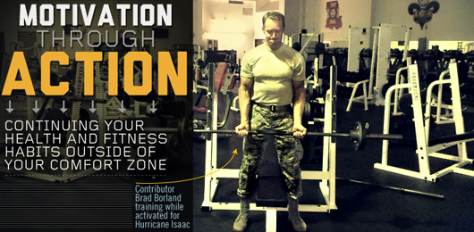 Motivation Through Action: Continuing Your Health and Fitness Habits Outside of Your Comfort Zone