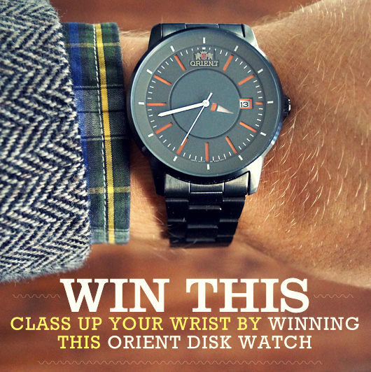 Enter to Win this Beautiful Orient Disk Watch + Primer Exclusive Discount Code