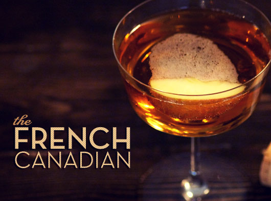 French Canadian cocktail