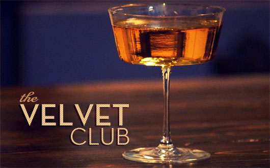 Velvet club cocktail