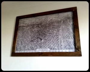 Reader map and frame