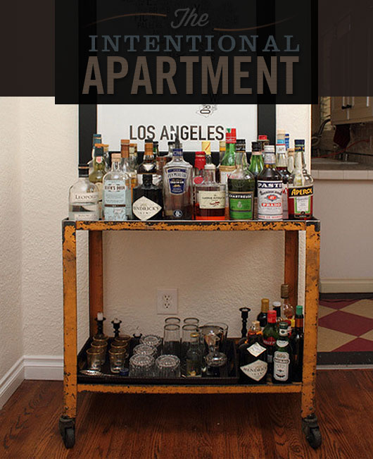 The Intentional Apartment: Assembling the Perfect Bar Cart