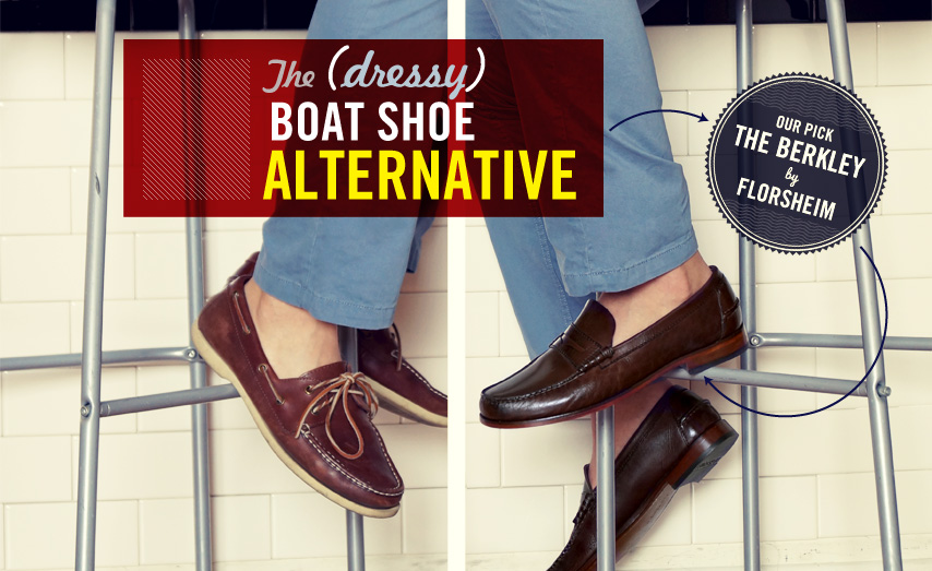 The dressy boat shoe alternative with loafers