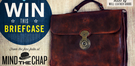 Win This Briefcase from the Fine Folks at Mind the Chap
