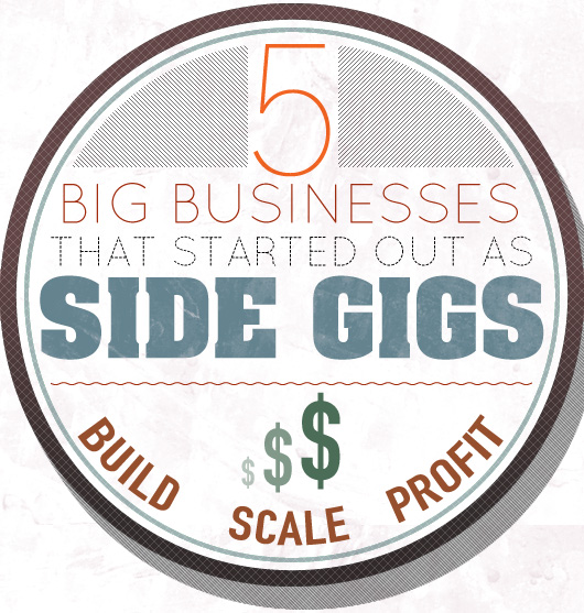 5 Big Businesses that Started as Side Gigs