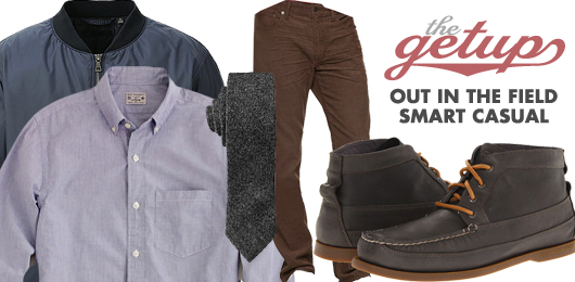 The Getup: Out in the Field Smart Casual