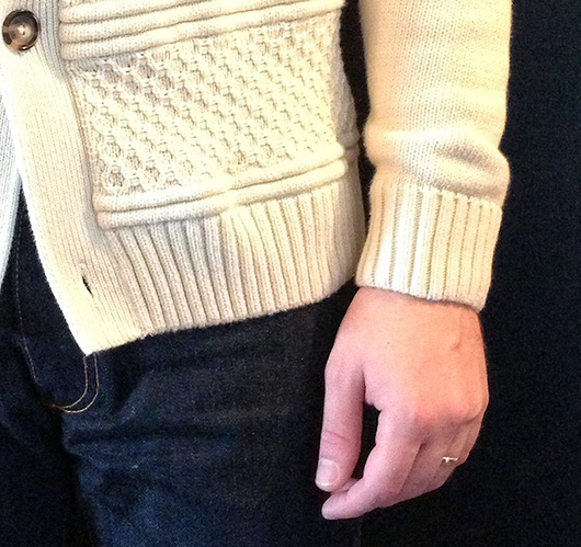 chunky sweater sleeve length