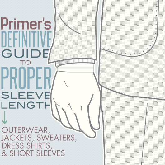 Dress Shirt Sleeve Length Chart