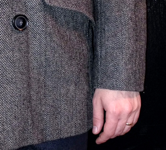 Proper overcoat sleeve length