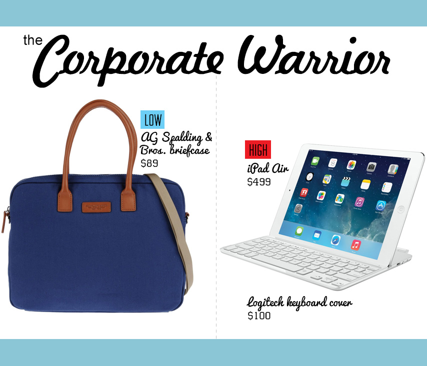 Corporate Warrier gift idea collage