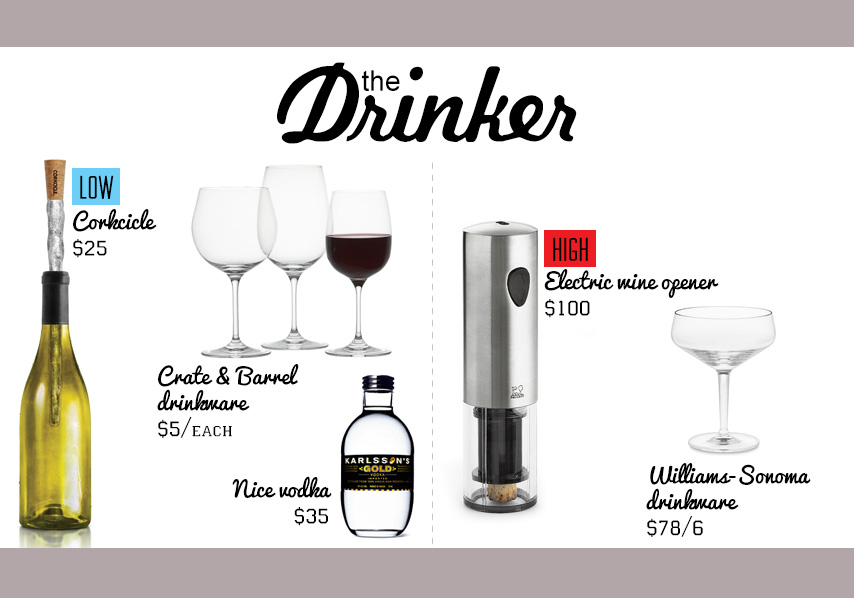 The Drinker gift ideas collage