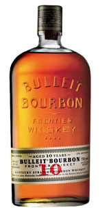 A close up of a Bulleit Bourbon