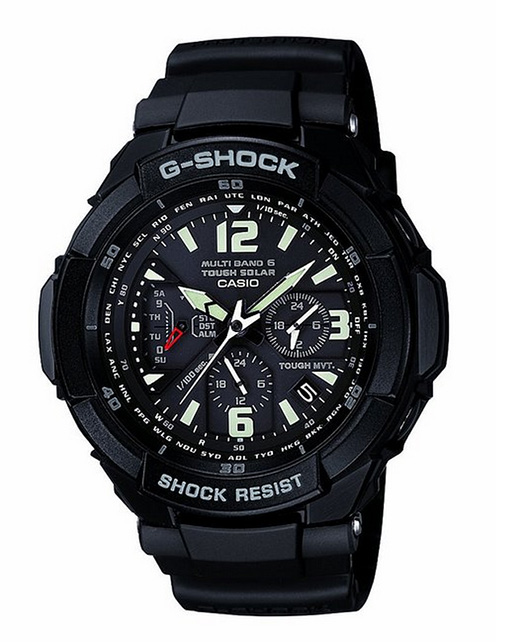 G-Shock atomic black watch