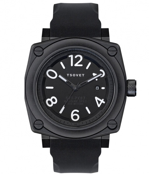 black on black tsvoet watch